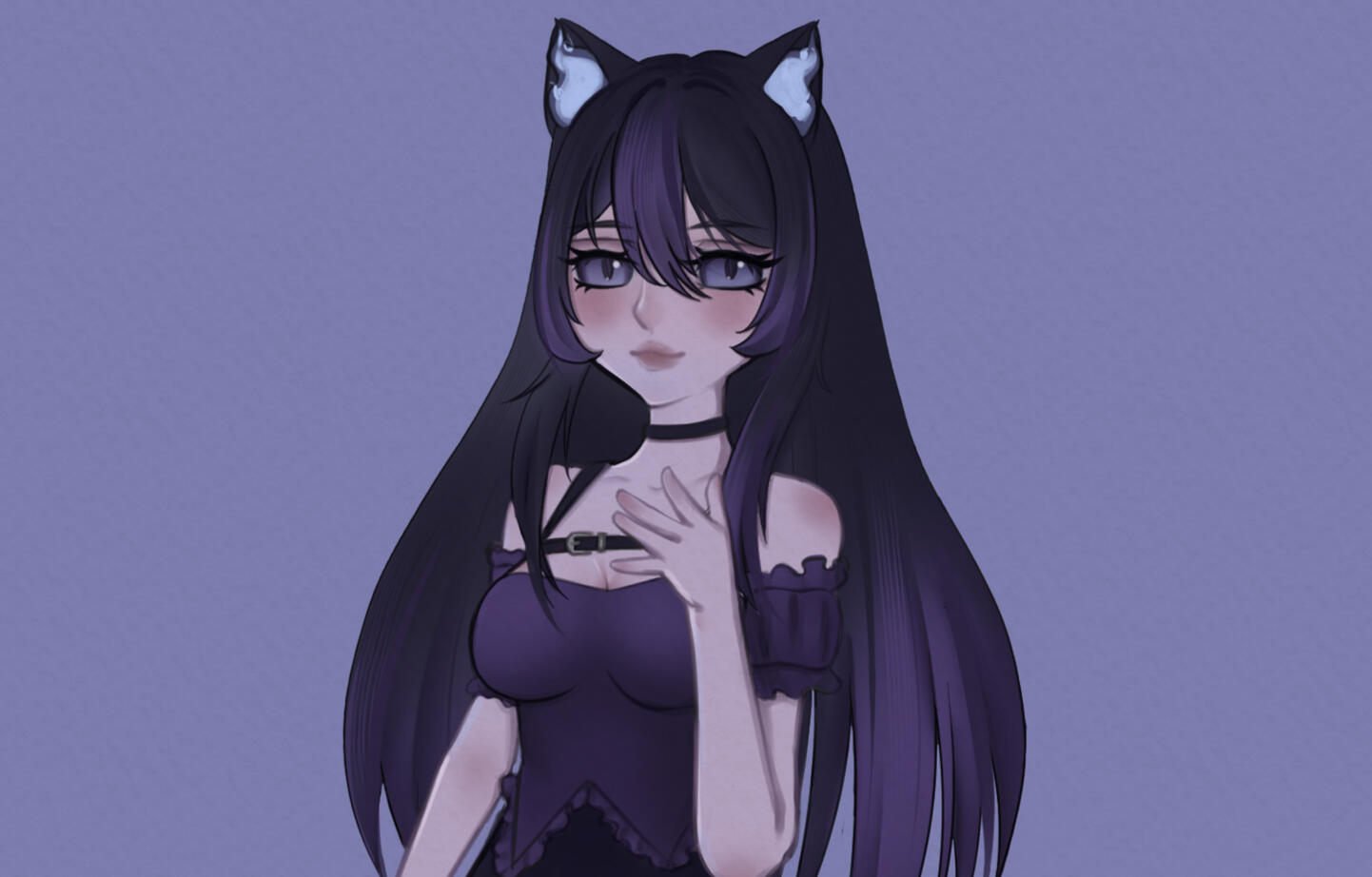 Bust Up Illustration